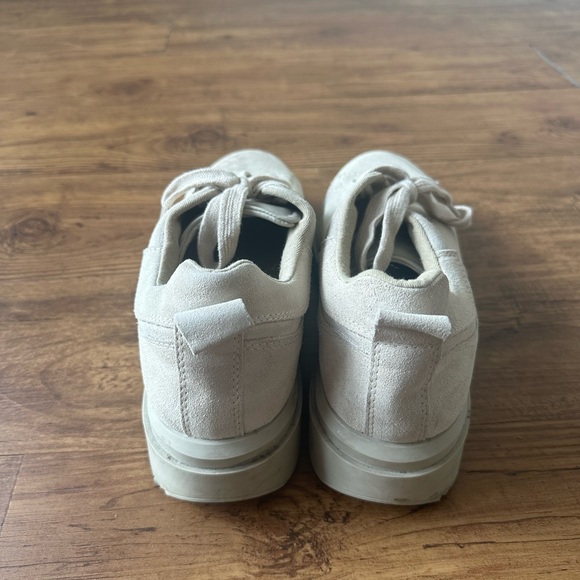 Zara Tan suede platform sneaker - Picture 3 of 5